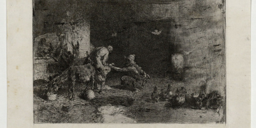 image for: Marià Fortuny - Ferrador marroquí - Cap a 1863