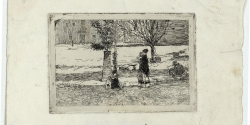 image for: Marià Fortuny - Plaça del Triomf de Sevilla - Cap a 1873