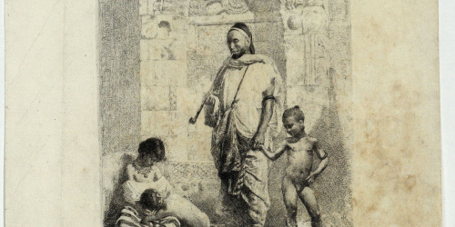 image for: Marià Fortuny - Famille marocaine (Família marroquina) - 1862