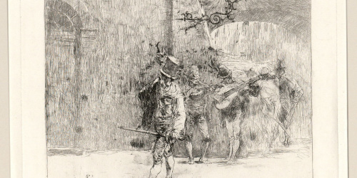 image for: Marià Fortuny - Ronda nocturna - Cap a 1863-1865