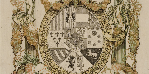 image for: Alexandre de Riquer - Ex-libris Alfonso XIII - 1904