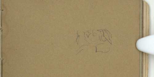 image for: Marià Fortuny - Croquis inconcret - Cap a 1870