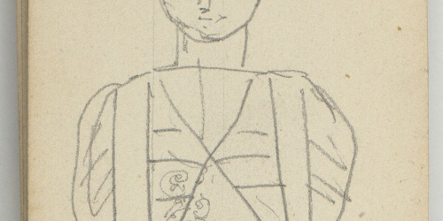 image for: Marià Fortuny - Bust de figura - Cap a 1873