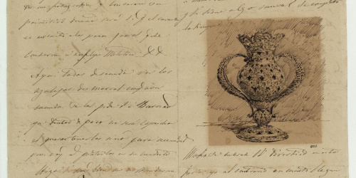 image for: Marià Fortuny - Vas d'estil musulmà - 1871