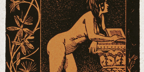 image for: Alexandre de Riquer - Ex-libris Lluis Bartrina - 1902