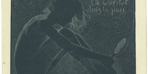 image for: Alexandre de Riquer - Ex-libris F. Soler - 1902