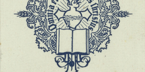 image for: Alexandre de Riquer - Ex-libris Eudalt Serra - Posterior a 1912