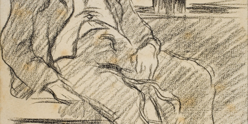 image for: Isidre Nonell - Home assegut (anvers) / Home assegut (revers) - Cap a 1890-1900