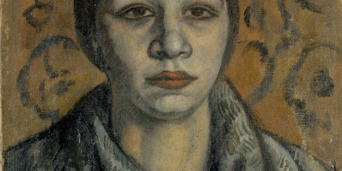 Joaquim Sunyer - Retrat de Tototte - Ceret, 1912 image for: Joaquim Sunyer - Retrat de Tototte - Ceret, 1912