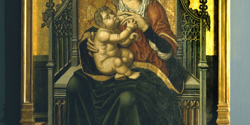 Mestre de Castelsardo - Mare de Déu de la Llet - 1490-1510 image for: Mestre de Castelsardo - Mare de Déu de la Llet - 1490-1510