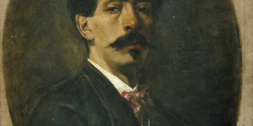 image for: Joaquim Agrassot - Autoretrat - Cap a 1885