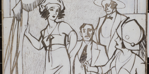 image for: Juan Gris - Plan de campanya - 1911