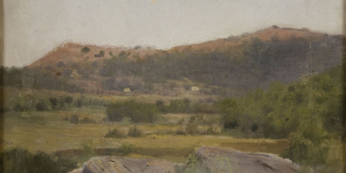 Joan Llimona - Camps de pastura - Mollet, 1912 image for: Joan Llimona - Camps de pastura - Mollet, 1912