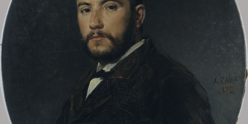 image for: Antoni Caba - Retrat de Jules Ainaud i Escudé - 1872