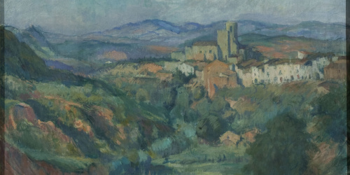 image for: Ricard Canals - Paisatge de Piera - Cap a 1917