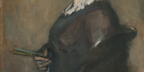 image for: Ricard Canals - Retrat de la senyora Canals - Cap a 1913