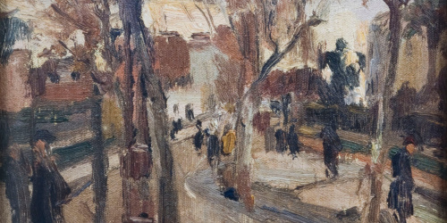 Francesc Gimeno - Paisatge tardorenc - 1922 image for: Francesc Gimeno - Paisatge tardorenc - 1922