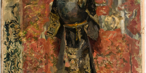 Ricardo de Madrazo - Estudi de maniquí amb cuirassa i dalmàtica - Roma, 1874 image for: Ricardo de Madrazo - Estudi de maniquí amb cuirassa i dalmàtica - Roma, 1874