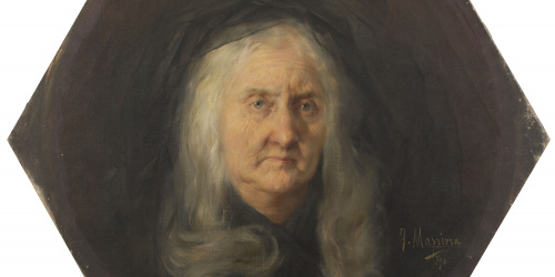 Francesc Masriera - Retrat de la senyora Montaner, mare política de l'artista - 1896 image for: Francesc Masriera - Retrat de la senyora Montaner, mare política de l'artista - 1896