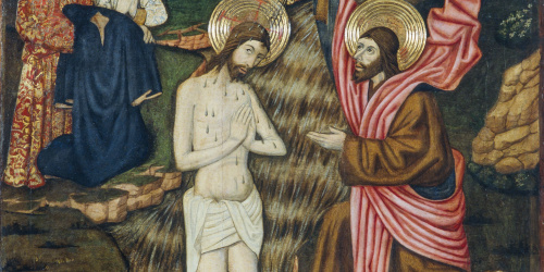 image for: Pere Garcia de Benavarri - Baptisme de Crist - Cap a 1473-1482