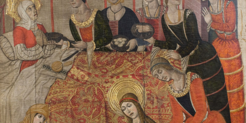 Pere Garcia de Benavarri - Naixement de sant Joan Baptista - Cap a 1473-1482 image for: Pere Garcia de Benavarri - Naixement de sant Joan Baptista - Cap a 1473-1482