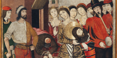 image for: Pere Garcia de Benavarri - Decapitació de sant Joan Baptista - Cap a 1473-1482