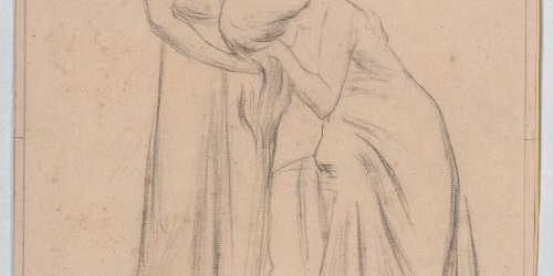 image for: Josep Llimona - Estudi per a l&#039;escultura funerària «La fe consolant el dolor» (panteó Maristany, el Masnou) - Cap a 1901