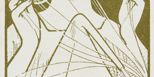 image for: Alexandre de Riquer - Ex-libris A. de Riquer - 1900