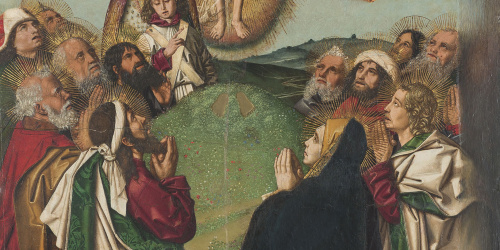 image for: Bartolomé Bermejo - Ascensió - Cap a 1474-1479