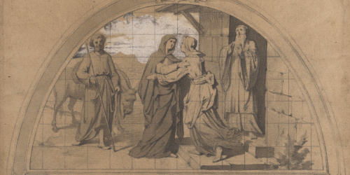 image for: Claudi Lorenzale - Visitació - Cap a 1850-1870