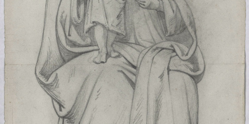 image for: Claudi Lorenzale - Mare de Déu amb el Nen - Cap a 1840-1860