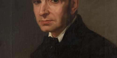 image for: Antoni Caba - Retrat de l'escultor Ramon Padró - Cap a 1860-1875