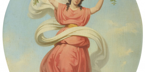 image for: Claudi Lorenzale - Al·legoria de la Tardor - Cap a 1847