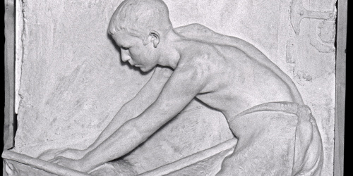 Pablo Gargallo - En el pastador - 1898 image for: Pablo Gargallo - En el pastador - 1898