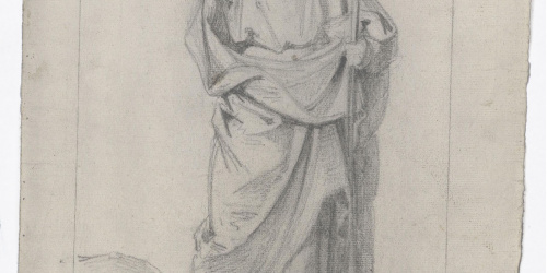 image for: Claudi Lorenzale - Sant Joan Baptista [?] - Cap a 1850-1870