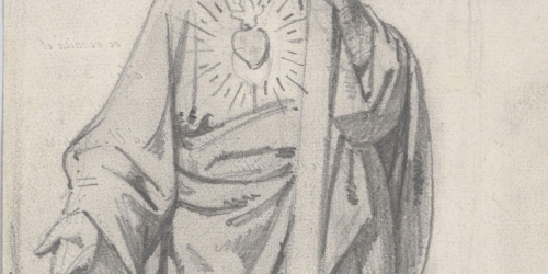 Claudi Lorenzale - Sagrat Cor de Jesús - Cap a 1866 image for: Claudi Lorenzale - Sagrat Cor de Jesús - Cap a 1866