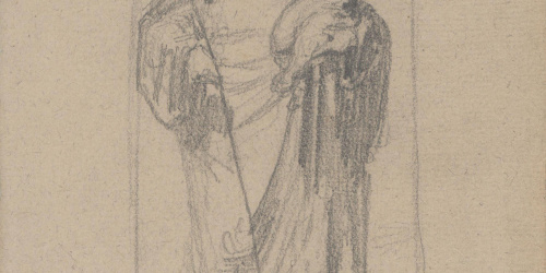 Claudi Lorenzale - Sant Josep amb el Nen - Cap a 1850-1870 image for: Claudi Lorenzale - Sant Josep amb el Nen - Cap a 1850-1870