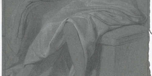Claudi Lorenzale - Estudi de vestimentes - Cap a 1850-1870 image for: Claudi Lorenzale - Estudi de vestimentes - Cap a 1850-1870