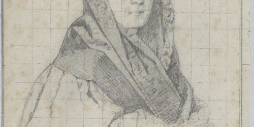 Claudi Lorenzale - Retrat de dona - Cap a 1860-1880 image for: Claudi Lorenzale - Retrat de dona - Cap a 1860-1880
