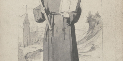 Claudi Lorenzale - Sant Francesc - Cap a 1850-1870 image for: Claudi Lorenzale - Sant Francesc - Cap a 1850-1870