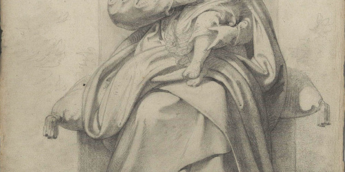 image for: Claudi Lorenzale - Mare de Déu amb el Nen - Cap a 1850-1870