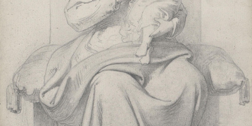 image for: Claudi Lorenzale - Mare de Déu amb el Nen (anvers) / Mare de Déu amb el Nen (revers) - Cap a 1840-1860