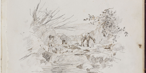 image for: Alexandre de Riquer - Apunts de figures i animals - 1878