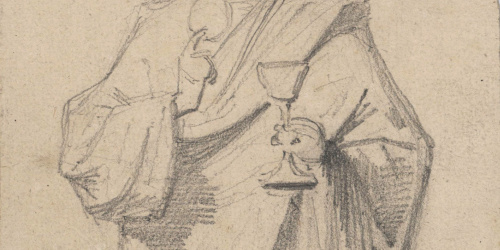 image for: Claudi Lorenzale - Jesucrist - Cap a 1850-1870
