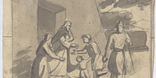 image for: Claudi Lorenzale - Episodi bíblic - Cap a 1840-1860