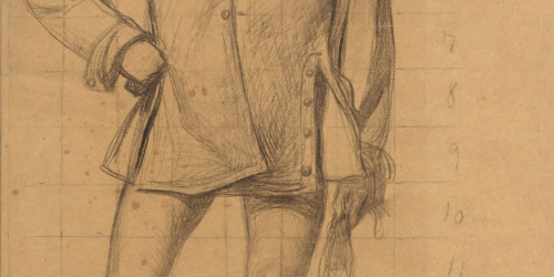 Joan Llimona - Figura masculina. Estudi per a un quadre - 1902 image for: Joan Llimona - Figura masculina. Estudi per a un quadre - 1902