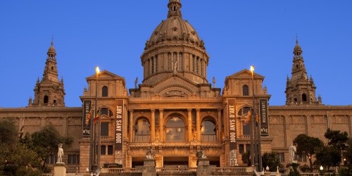 Museu Nacional d&#039;Art de Catalunya, façana