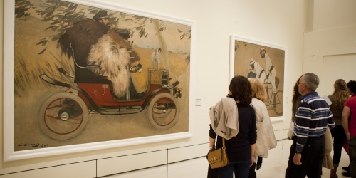 Museu Nacional d&#039;Art de Catalunya, sales d&#039;art modern. Foto Xavi Padrós