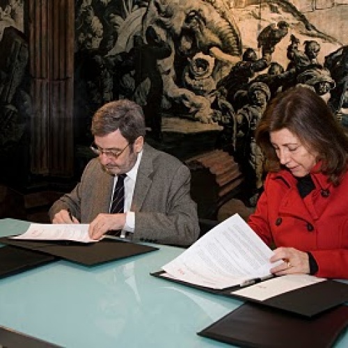 CONVENI AMB LA CORPORACIÓ CATALANA DE MITJANS AUDIOVISUALS AMB MOTIU DEL 75è ANIVERSARI DEL MUSEU D&#039;ART DE CATALUNYA 