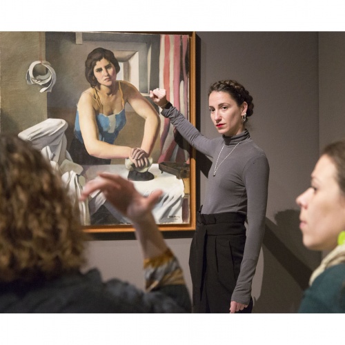 Nous tractaments a través de l’art: conveni entre L’Hospital Vall d’Hebron i el Museu Nacional
